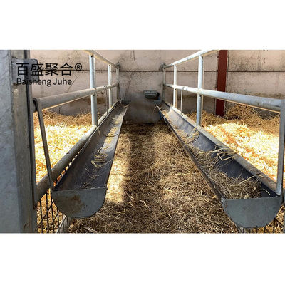 Xây dựng kim loại cấu trúc thép tùy chỉnh cho bò bò bò / chăn cừu / nhà lợn