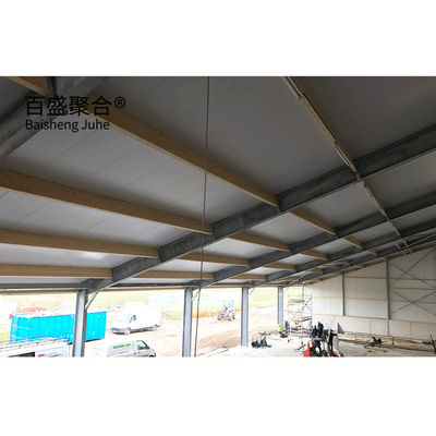 Prefab Steel Structure Sheep Shed Farm Building Thiết kế được làm bằng thép carbon thấp Q235