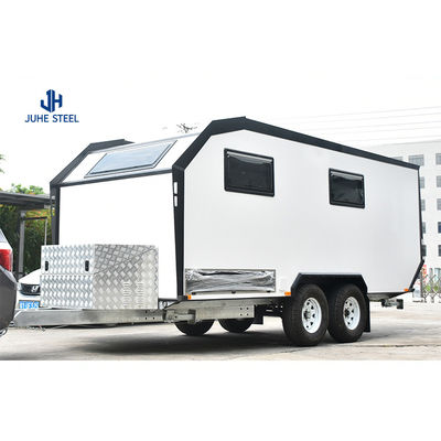 Khách sạn Flat Pack Container House Prefab 20ft Hành động Gập gấp Slide ra cấu trúc thép