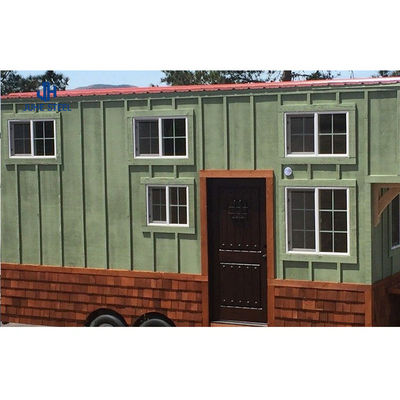 Khách sạn Flat Pack Container House Prefab 20ft Hành động Gập gấp Slide ra cấu trúc thép