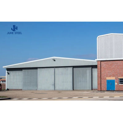 Tòa nhà Prefab Xây dựng Cấu trúc thép Xưởng kho Xưởng hangar