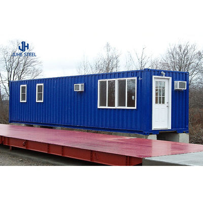 Màu sắc tùy chỉnh Xây dựng nhanh vận chuyển khách sạn Container House với 50 ft chống cháy