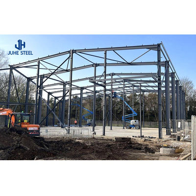 Prefab Galvanized Structural Beam Steel Light Steel Q345 Q235 Khung chính cho tòa nhà