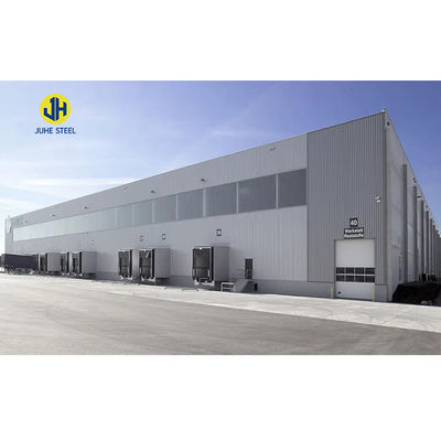 Cơ cấu thép tùy chỉnh Xưởng kho hangar Hall với mái nhà sandwich