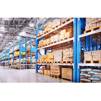 Thép nhẹ Q355 Q235 Khung chính kho hàng hậu cần được chế tạo sẵn với lắp ráp dễ dàng