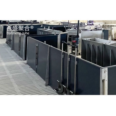 Ngôi nhà trang trại chăn lợn chế tạo sẵn với vật nuôi lớn và thiết kế thiết bị chăn lợn