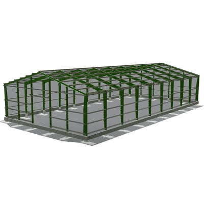 Apex Roof Prefab Metal Garden Shed cho cấu trúc thép carbon thấp Q235B/Q345B