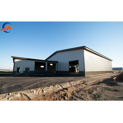 Cấu trúc khung kim loại Xưởng xây dựng cấu trúc thép ± 1% Độ khoan dung cho nhà hangar