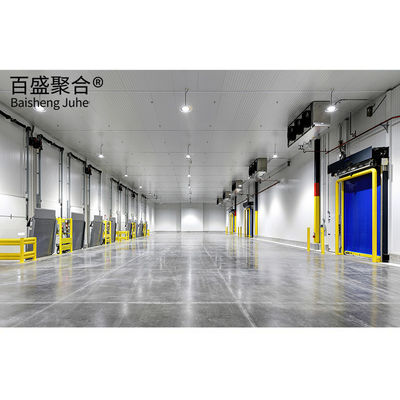 Logistic Warehouse phòng lưu trữ lạnh với cấu trúc lưới dài và thiết kế AutoCAD