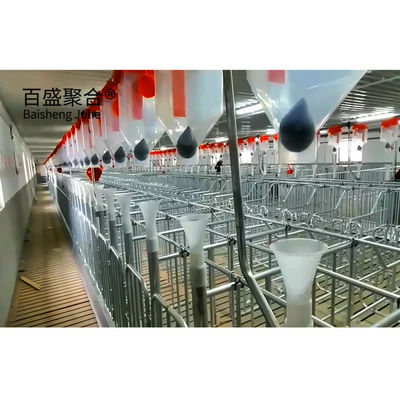 Cấu trúc trang trại lợn chế tạo sẵn cho dịch vụ uốn cong
