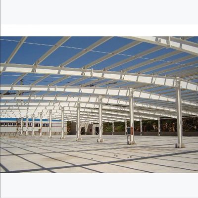 Prefab Steel Structure Warehouse Workshop Tòa nhà Xây dựng với thiết kế vẽ 3D