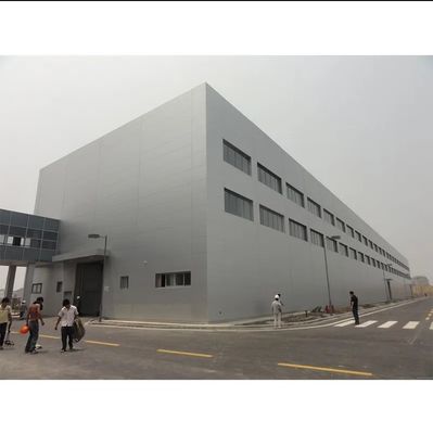Nhà kho cấu trúc thép sản xuất chuyên nghiệp nhanh chóng lắp ráp thiết kế hiện đại Prefab