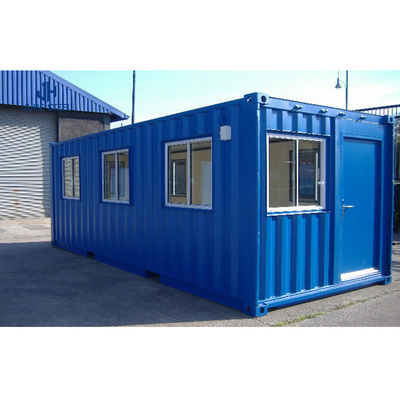 Nhà Prefab Ba phòng Xây dựng Nhà container với cửa sổ trượt PVC