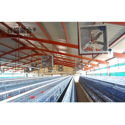 Cửa trượt cửa cuộn thép nhà gà cho 10000 gà trong màu sắc tùy chỉnh