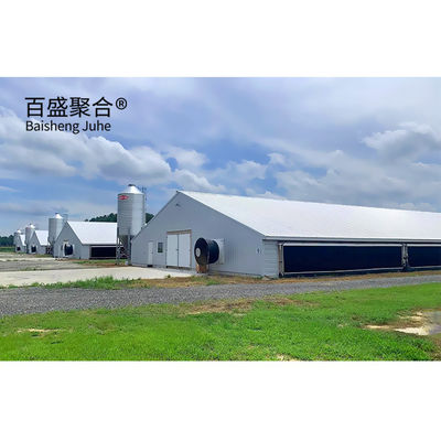 Cửa trượt cửa cuộn thép nhà gà cho 10000 gà trong màu sắc tùy chỉnh