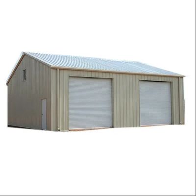 Cấu trúc thép Tòa nhà kho Prefab Nhà để xe Xây dựng bộ với thiết kế AutoCAD