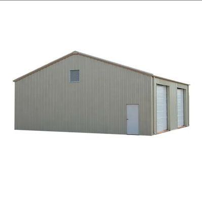 Cấu trúc thép Tòa nhà kho Prefab Nhà để xe Xây dựng bộ với thiết kế AutoCAD