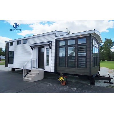 Nhà container Cấu trúc thép Hungary Prefab nổi 5 phòng ngủ Nhà khách Prefabricated Giá ở Sudan