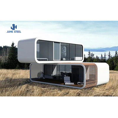 Nhà chứa gấp có cấu trúc thép nhẹ với thiết kế CAD / 3D