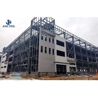 Aluminium hợp kim cửa sổ cấu trúc thép gà gia cầm hangar kho với khung thép