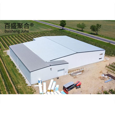 Xưởng thép cửa lăn cho dự án xây dựng kho lưu trữ lạnh