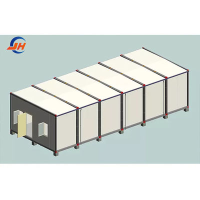 Nhật Bản Nhà máy Xanh Cấu trúc thép với thiết kế tùy chỉnh và loại thép sơn