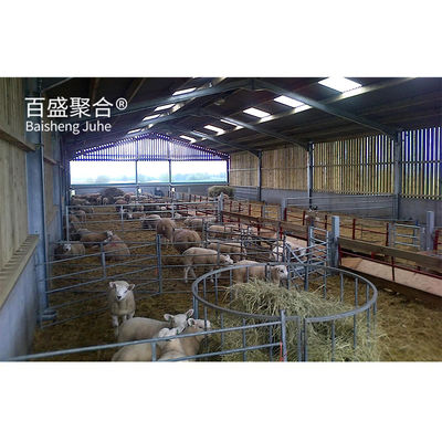 Aluminium hợp kim cửa sổ kim loại Căn hộ nuôi dê Thiết kế Cấu trúc thép Nhà chăn cừu PKPM