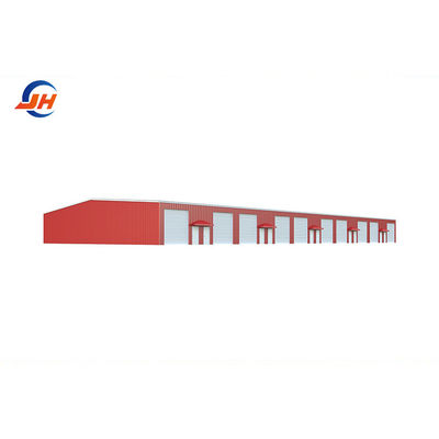 Kho dự phòng thép / xưởng / hangar với loại thép và độ khoan dung ± 1%