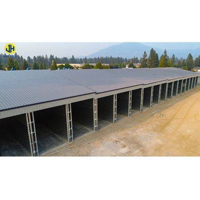 CE/ISO9001 Chứng nhận cấu trúc thép tiền chế Tòa nhà kho cho Logistics kho