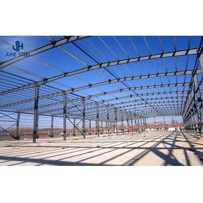 Kho dự bị chuẩn ASTM Lắp đặt nhanh Kho thép cấu trúc một chiều rộng