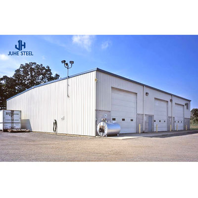 Modular Steel Structural Warehouse Shed với khung chính hình H rắn