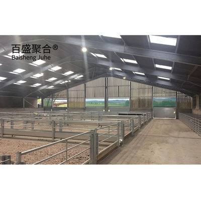 Cấu trúc thép galvanizing nóng Căn nuôi với màu sắc tùy chỉnh và tiêu chuẩn ASTM