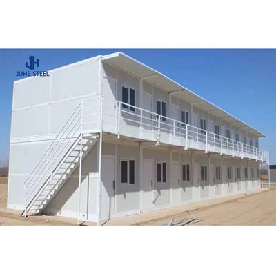 Ngôi nhà container được chế tạo sẵn theo phong cách thiết kế hiện đại với cửa sổ hợp kim nhôm