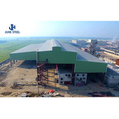 Customized Bending Processing Service in Q235B Q355B Steel Structure Workshop with Crane (Tổ xưởng cấu trúc thép với cẩu)