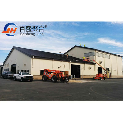 Xưởng chế tạo cấu trúc thép nhà chế tạo sẵn được làm bằng thép AiSi tiêu chuẩn Q235B / Q345B carbon thấp