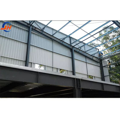 Light Steel Structure Frame Customized Prefabricated Building Workshop Q355B with Bending Thiết kế bằng thép nhẹ