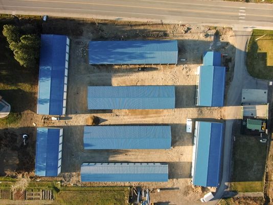 Xưởng chế tạo cấu trúc thép để tháo ván và xây dựng cấu trúc thép