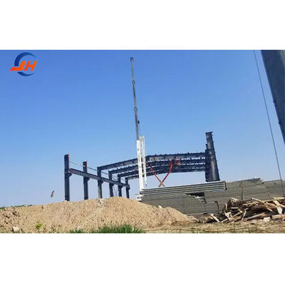 Q235B/Q345B Cấu trúc thép chế tạo sẵn bằng thép carbon thấp cho nhà kho nhà kho nông