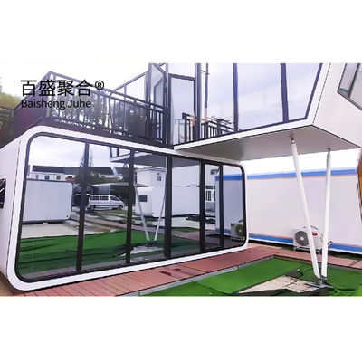 Villa 20ft 40ft ngoài trời hiện đại phổ biến nhà Prefab Tiny House Điện thoại Nhà làm việc Văn phòng Pod Apple Cabin