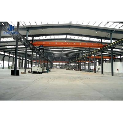 Khung kim loại cấu trúc thép nhẹ Nhà xưởng kho cho nhà máy xây dựng sân vận động