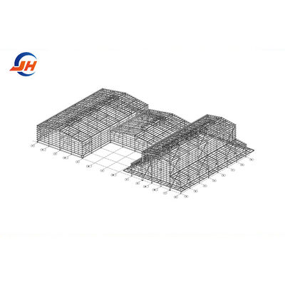 Thép kim loại khung cấu trúc Cửa hàng lưu trữ Cửa hàng dự chế Cửa hàng di động