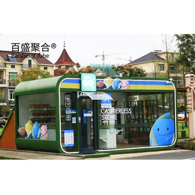Custom Modern Steel Portable Space Capsule House với nhà bếp Nhà chứa Prefab 40ft