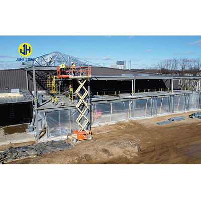 Q355 Q235B Lớp thép Xây dựng Prefabricated Steel Structure Workshop Kho