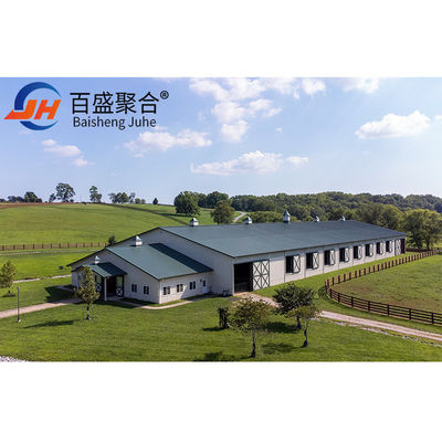 ISO9001 2008/CE/BV Chứng nhận trang trại gia cầm hiện đại Cấu trúc thép nhẹ Nhà gà