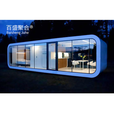 Villa Apple Capsule House Eco Friendly Prefab Modular Home để cắm trại và nghỉ khách sạn