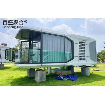 20ft 40ft Tiny Villa Container House với khung thép kẽm và thiết kế thân thiện với môi trường