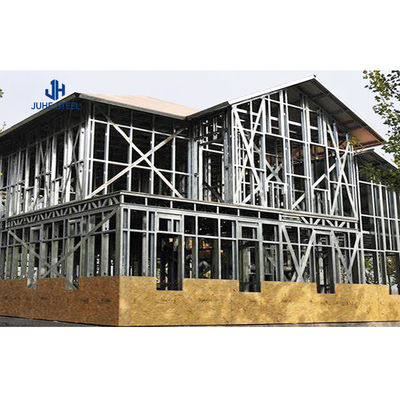 Nhà xưởng thép Xây dựng sẵn nhà cao tầng nhiều nhà ở Căn hộ Độ khoan dung ± 1%