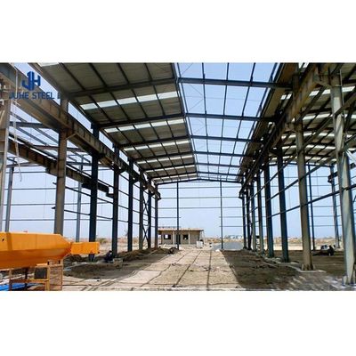 Nhà kho/Xưởng chế tạo sẵn cho xây dựng văn phòng khung thép