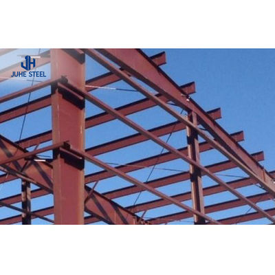 ± 1% Độ khoan dung Thép lớp Thiết kế nhà kho Prefab cho kho không gian khung Trung tâm mua sắm