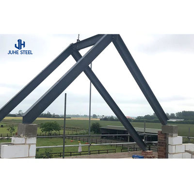 Hình dạng H-S Solid Steel Beam Main Frame Fast Install Steel Structure Tòa nhà kho